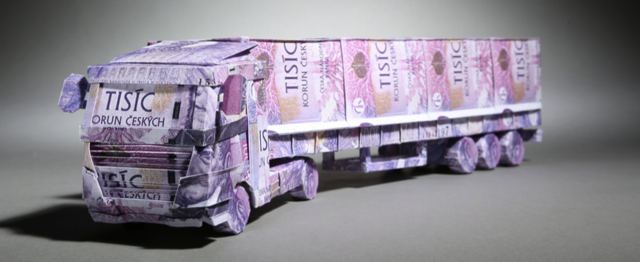 origami auto z peněz (33)